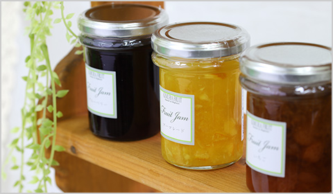 くだもの屋さんのフルーツジャム