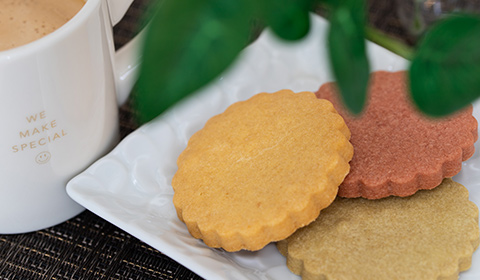 フルーツの香りが漂う手作りフルーツクッキー